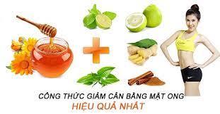 mật ong trong giảm cân